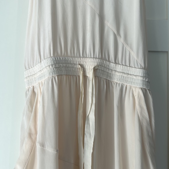 Aritzia Wilfred XS Blush Pink 100% Silk Dress - Picture 4 of 8